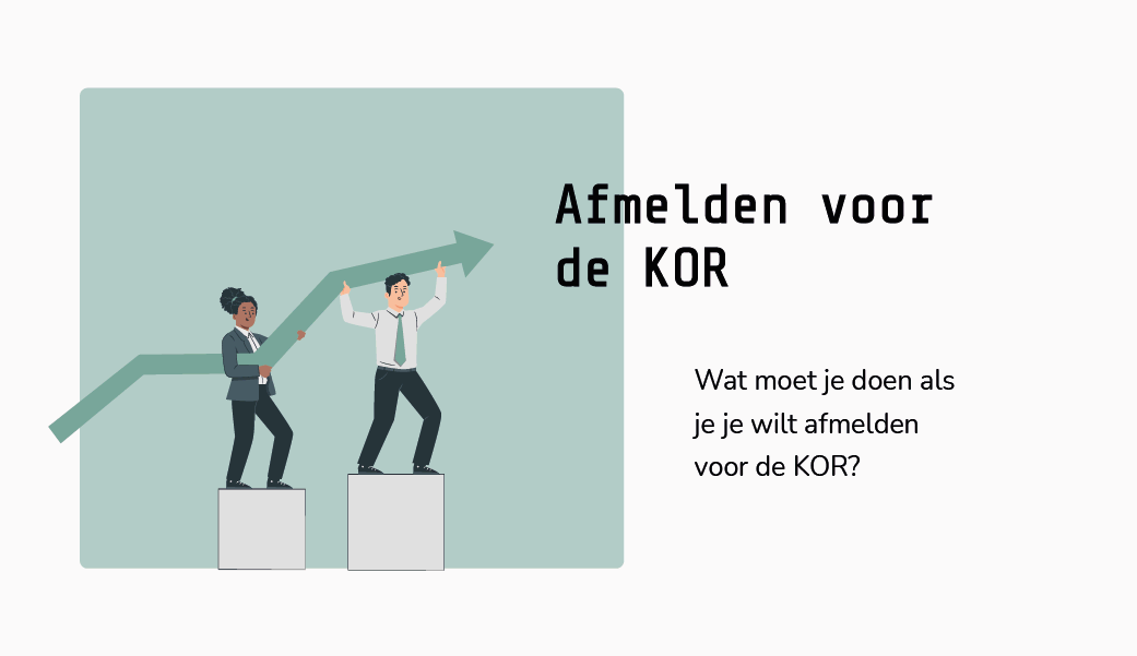 Afmelden voor de KOR